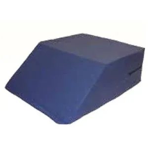 Rose Healthcare - From: 3065-8B To: 3065-8W - Ortho knee wedge, blue cover, 8" x 20" x 26".