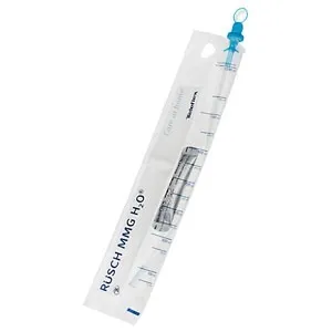 Teleflex - Rüsch MMG H2O - 21096080 -  Rusch MMG H2O Intermittent Catheter Closed System with 0.9% Saline Pouch, 8 Fr.  Hydrophilic Intermittent Catheter with saline pouch in 1300 mL collection bag.