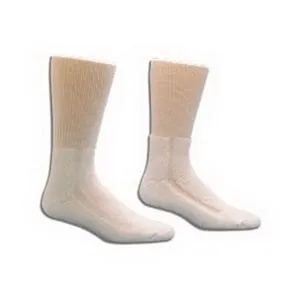 Salk - HealthDri - 3755-201/D-1PK - Healthdri diabetic socks, 10-13, acrylic, black.