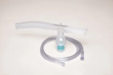 Salter Labs - 8912-0-50 - Nebulizer with Anti Drool "T" Mouthpiece and 6" Reservoir Tube.