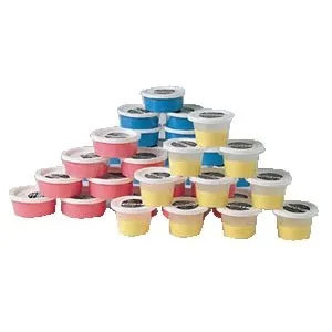 Patterson Medical - Sammons Preston - 5074-12 - Therapy putty, soft, yellow, 4 0z. Container