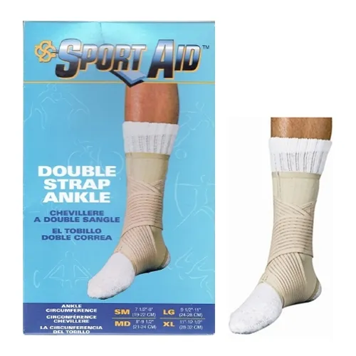 Scott Specialties - SA0325  BEI MD - Sport Aid Double Strap Ankle Support