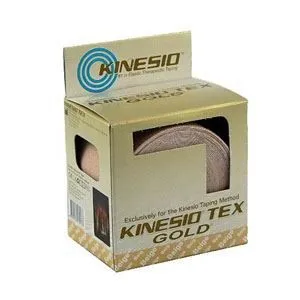 Scrip - From: 755-0001 To: 755-0007 - Kinesio Tex Gold Wave Elastic Athletic Tape 1" x 5.4 yds., Beige