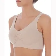 Shape - From: S4010-L-BGE To: S4010-L-WHT - One2One S4010 Seamless Bralette