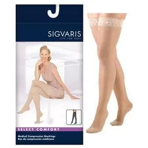 Sigvaris - From: 862NLSM99 To: 862NMSW99 - Thigh, Short, Womens