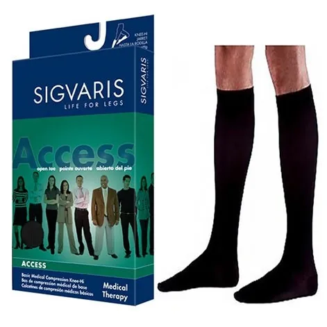 Sigvaris - From: 923CLLM99 To: 923CXSM99 - Calf Closed Toe Long