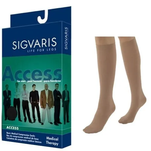 Sigvaris - 923CMSM66 - Access Calf, 30-40, Medium, Short, Closed, Crispa