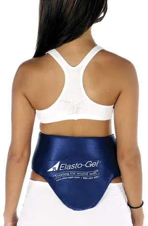 Southwest Technologies - Elasto-Gel - From: LW202 To: LW203 - Elasto Gel Elasto Gel lumbar therapy wrap, small/medium fits waist 24" 36".