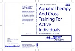 Sprint Aquatics - 879 - Aqua Therapy Cross Training DVD
