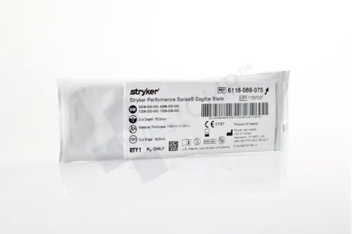 Stryker - 6118-089-075 - STRYKER PERFORMANCE SERIES SAGITTAL BLADE