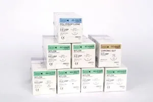 Surgical Specialties - From: AD-1666 To: AD-698N - 4/0 Nylon Suture Mono, DGL19, 3/8 Circle