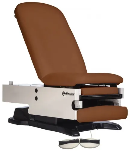 UFM Medical - From: 4070-650-100FAD To: 4070-650-200FST - Power Exam Table Power Hi Lo Exam Table w/Manual Back (Base+Fire Rated Top) Adobe