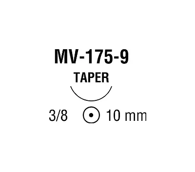 Medtronic / Covidien - Vp759mx - Suture, Taper Point, Needle Mv-175-9, 3/8 Circle