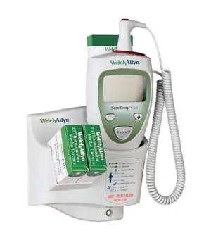 Welch Allyn - 01690-300 - Model 690 Electronic Thermometer, One Per Room, 9 ft Oral Probe, Oral Probe Well, 2-Year Limited Warranty (must be locked to the wall)