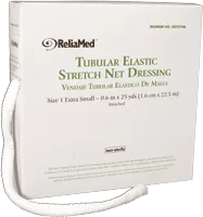 Reliamed - 708NB - ReliaMed Tubular Elastic Stretch Net Dressing, Small Up to 29" x 25 yds. (Chest, Back, Perineum and Axilla)