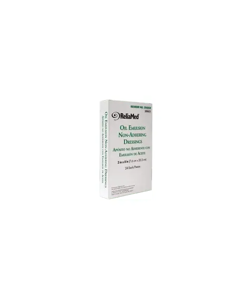 Reliamed - OE38 - ReliaMed Sterile Oil Emulsion Non-Adhering Dressing