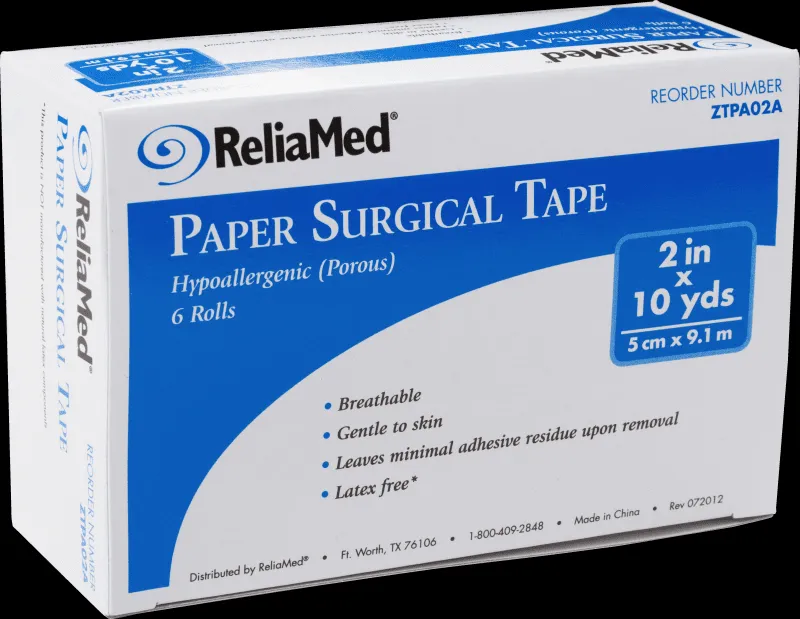 Reliamed - PA02A - Reliamed Tape, Paper, Roll